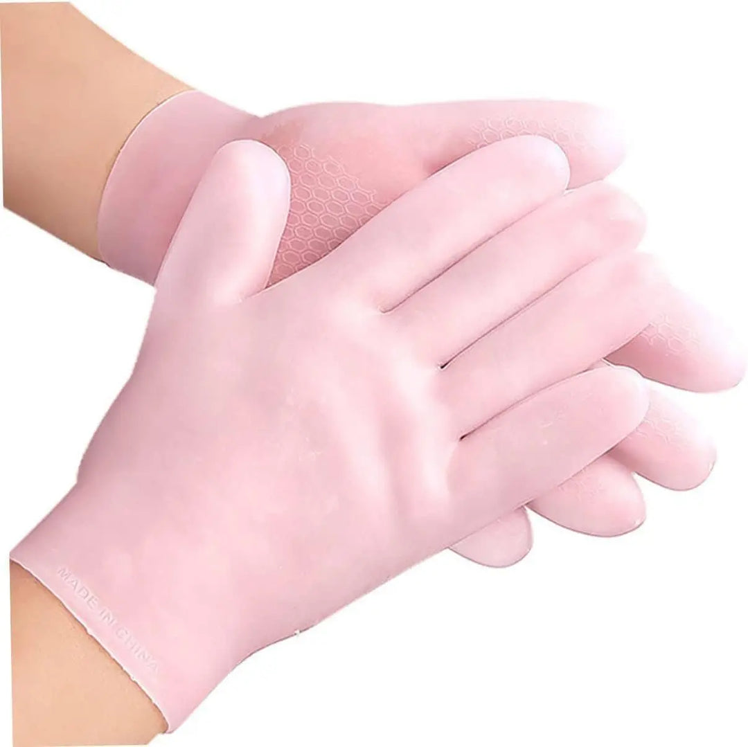 "1 Pair Moisturizing Glove Socks Set – Silicone Gel Spa Gloves & Socks for Dry, Cracked Skin – Soft, Reusable, Healing Foot & Hand Care – Unisex" Gadget Xpres