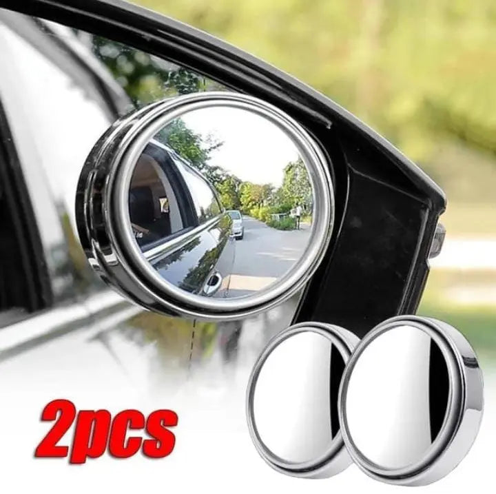 2-Pack Car Blind Spot Mirrors - Universal Wide Angle Convex Mirror for Cars, SUVs, Trucks - Safety Rear View Accessory Gadget Xpres