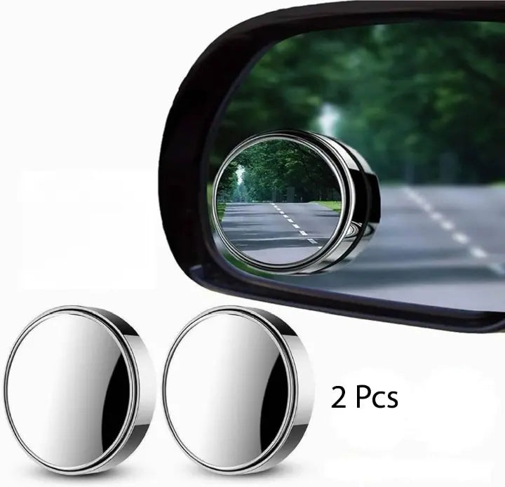 2-Pack Car Blind Spot Mirrors - Universal Wide Angle Convex Mirror for Cars, SUVs, Trucks - Safety Rear View Accessory Gadget Xpres