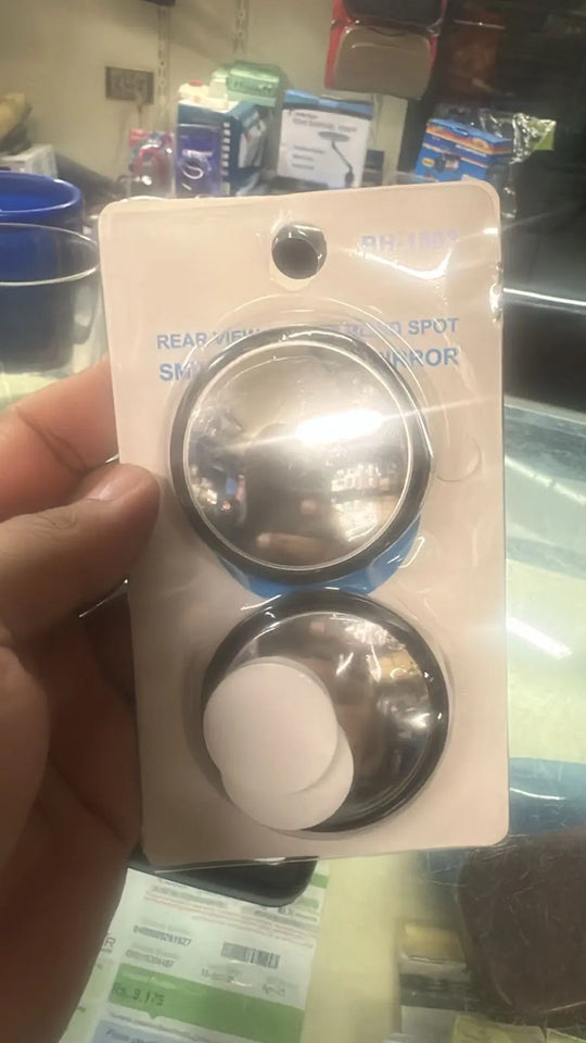 2-Pack Car Blind Spot Mirrors - Universal Wide Angle Convex Mirror for Cars, SUVs, Trucks - Safety Rear View Accessory Gadget Xpres