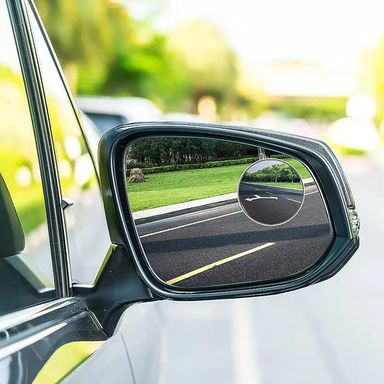 2-Pack Car Blind Spot Mirrors - Universal Wide Angle Convex Mirror for Cars, SUVs, Trucks - Safety Rear View Accessory Gadget Xpres