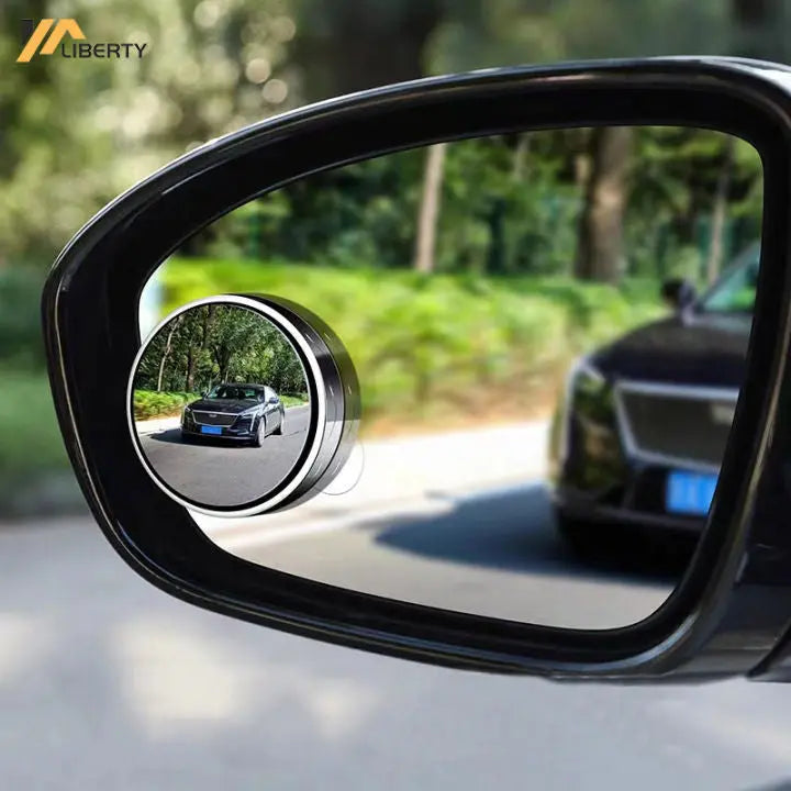 2-Pack Car Blind Spot Mirrors - Universal Wide Angle Convex Mirror for Cars, SUVs, Trucks - Safety Rear View Accessory Gadget Xpres