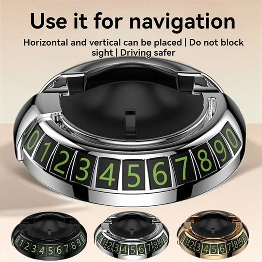 2 in 1 Car Phone Holder & Dashboard Stand - 360° Rotation, Universal for All Phones (Random Color) - Gadget Xpres Pakistan Gadget Xpres