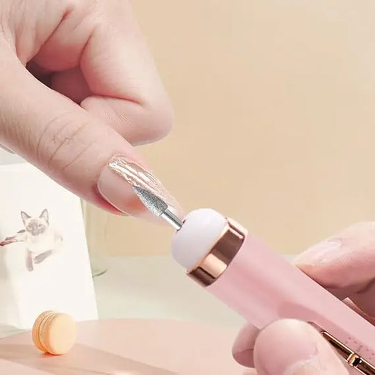 5 in 1 Professional Manicure & Pedicure Kit | Electric Nail Care Tool | Nail Grinding, Shaping, Buffing & Finishing Machine for Women | Home Salon Tool Pakistan Gadget Xpres