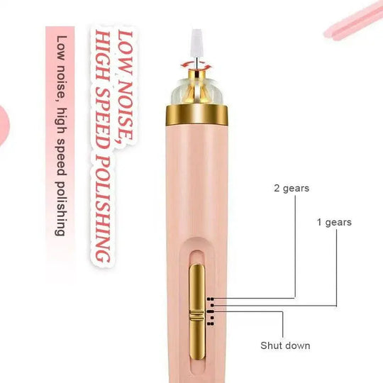 5 in 1 Professional Manicure & Pedicure Kit | Electric Nail Care Tool | Nail Grinding, Shaping, Buffing & Finishing Machine for Women | Home Salon Tool Pakistan Gadget Xpres