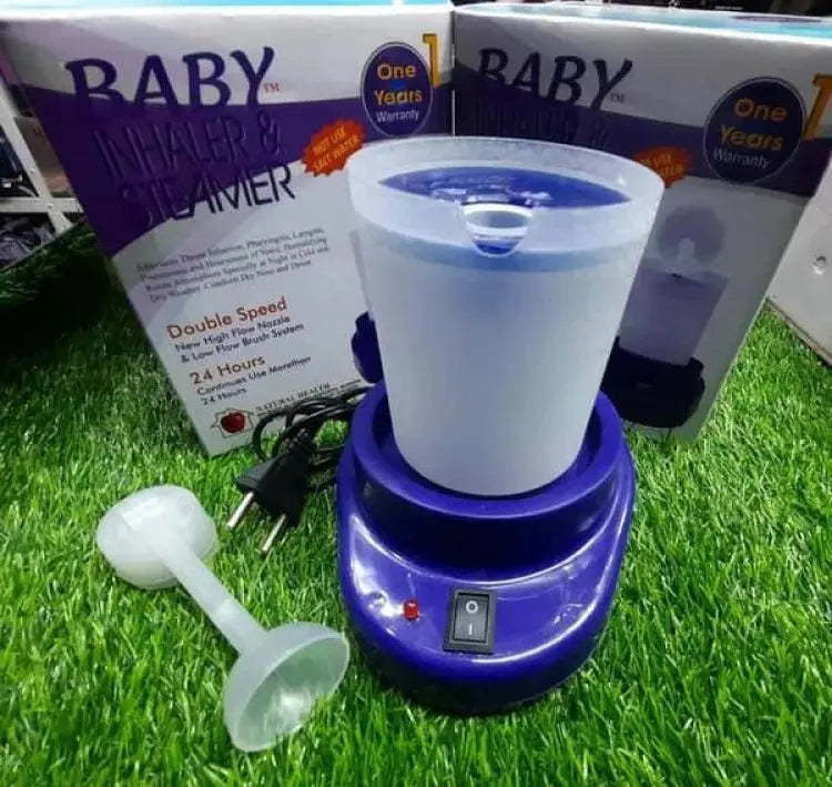 Baby Facial Steamer & Inhaler Machine for Blocked Nose Relief - Safe for Kids & Adults Gadget Xpres