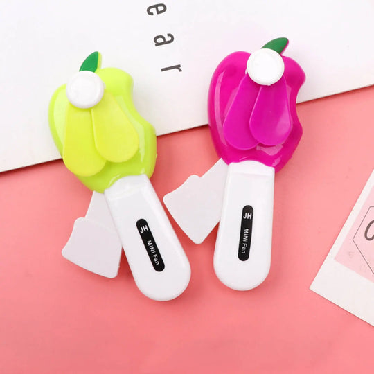Baby Fan Toy | Safe, Non-Electronic Handheld Fan for Babies & Toddlers | Creative Cooling Summer Toy (Random Design) Gadget Xpres