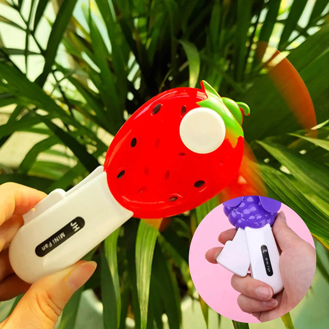 Baby Fan Toy | Safe, Non-Electronic Handheld Fan for Babies & Toddlers | Creative Cooling Summer Toy (Random Design) Gadget Xpres