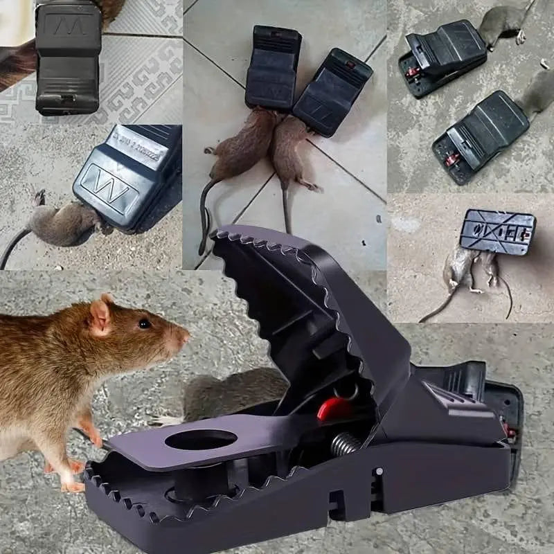 Best Seller Automatic Spring Reusable Plastic Rat & Mouse Trap – Safe, Durable, Effective Pest Control for Homes in Pakistan Gadget Xpres