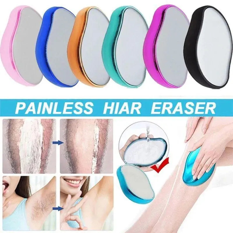 Bleame Crystal Hair Eraser – Painless Hair Removal & Exfoliation Tool for Women | Arms, Legs, Back | Random Color | Imported Quality – Best for Sensitive Skin Pakistan Gadget Xpres