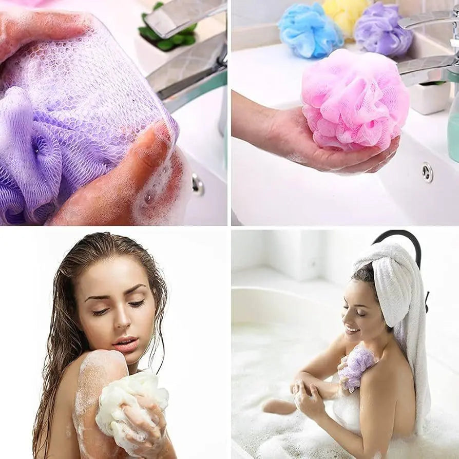 Body Wash Puff Sponge