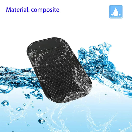 Car Dashboard Sticky Pad (1-Pc) - Anti-Slide Mat for Phone, Keys | Black | for Pakistan Cars Gadget Xpres