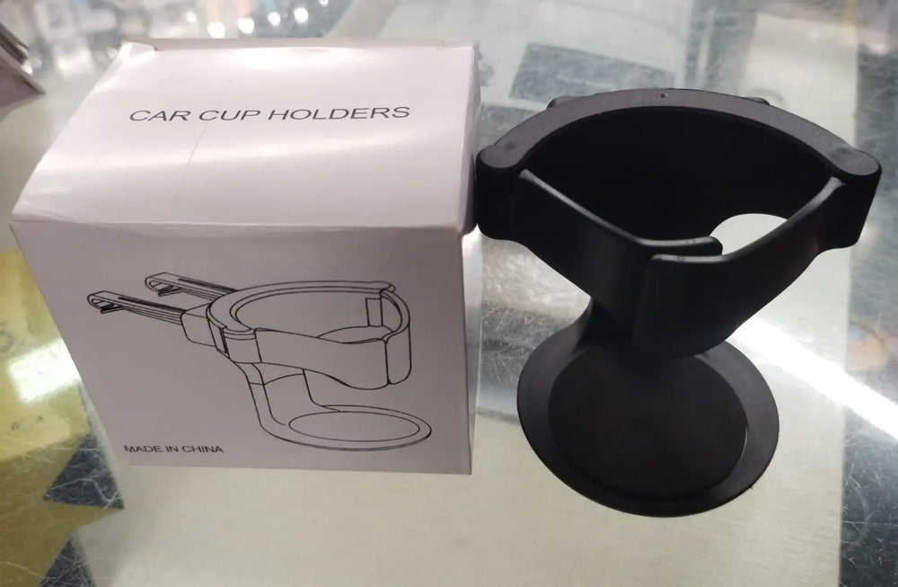 Car Glass Cup Holder – Adjustable Drink Bottle Holder for Travel – Secure & Stable Auto Accessory for Cars, SUVs, Trucks – Durable & Universal Fit Gadget Xpres