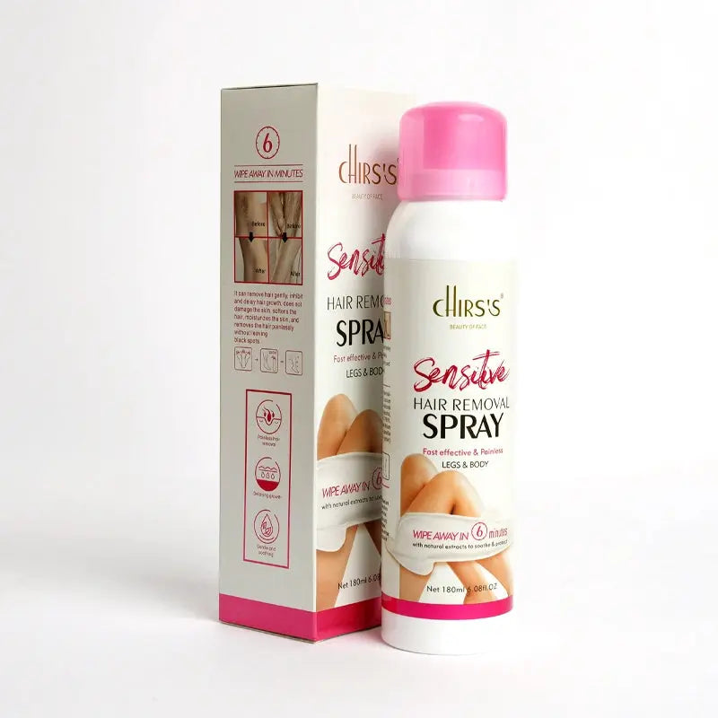 Chris's Sensitive Hair Removal Spray – Fast, Painless Hair Remover for Legs & Body – Safe for Women & Men – Best in Pakistan Gadget Xpres