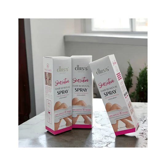 Chris's Sensitive Hair Removal Spray – Fast, Painless Hair Remover for Legs & Body – Safe for Women & Men – Best in Pakistan Gadget Xpres