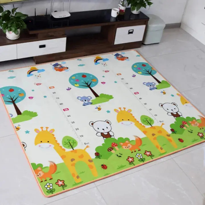 "Crawling Mat for Baby – Double-Sided Playmat, Waterproof Foam Floor Mat for Infants & Toddlers – Random Color & Design (Pakistan)" Gadget Xpres