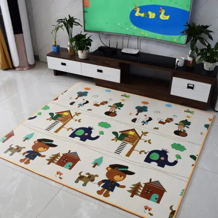 "Crawling Mat for Baby – Double-Sided Playmat, Waterproof Foam Floor Mat for Infants & Toddlers – Random Color & Design (Pakistan)" Gadget Xpres
