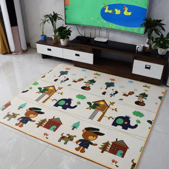 "Crawling Mat for Baby – Double-Sided Playmat, Waterproof Foam Floor Mat for Infants & Toddlers – Random Color & Design (Pakistan)" Gadget Xpres