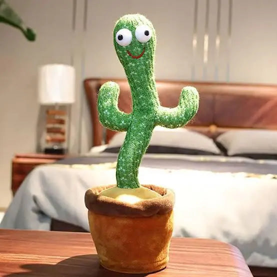 Dancing Cactus Toy, Talking Tree Cactus Plush Toy Gadget Xpres