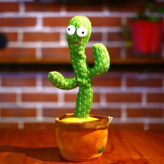 Dancing Cactus Toy, Talking Tree Cactus Plush Toy Gadget Xpres