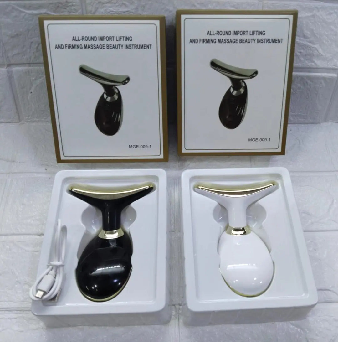 EMS Facial Massager - Anti Wrinkle, Lifting Device with Red Light Therapy | Neck & Eye Massager Vibrator Gadget Xpres