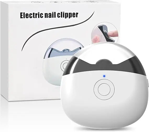 Electric Automatic Nail Clipper – Rechargeable Baby & Adult Nail Trimmer with Light & Catcher (Random Color) – Safe & Easy to Use Gadget Xpres