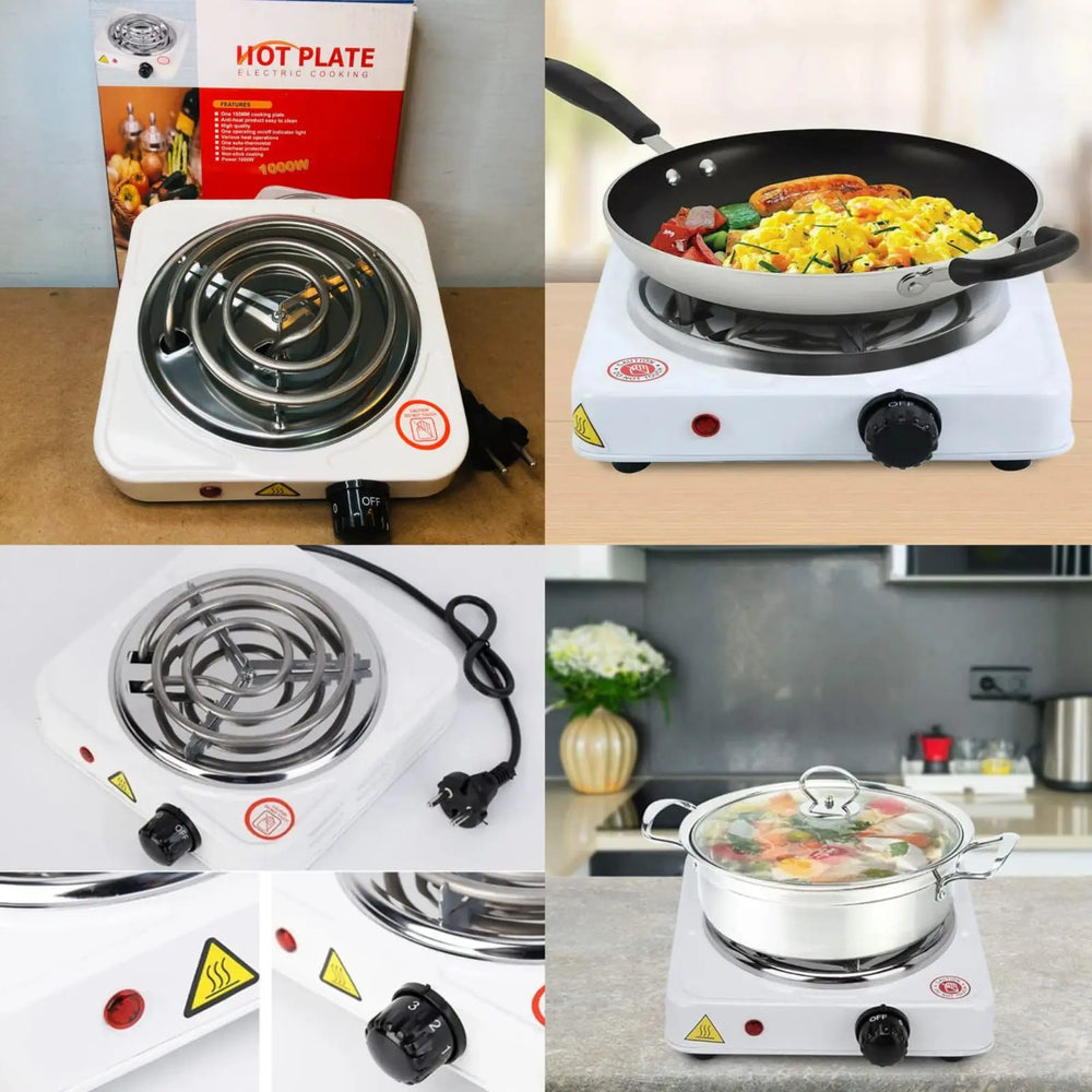Electric Stove for Cooking in Pakistan – Hot Plate Heats in 2 Minutes | Portable, Easy to Clean | Random Color – Affordable for Home & Hostel Use Gadget Xpres