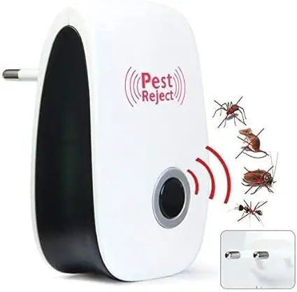 Electronic Ultrasonic Pest Repeller – Anti Mosquito, Insect, Mice – Safe & Effective (Random Color) Gadget Xpres