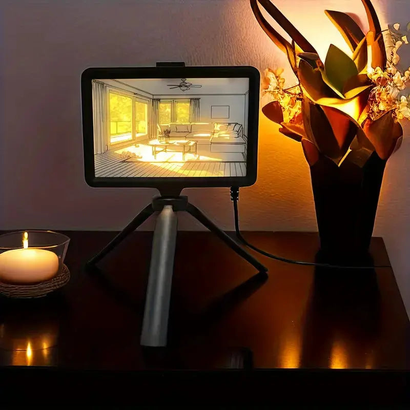 Glowing Art Photo Frame Light – Decorative Night Lamp for Bedroom, Desktop Painting Light, Unique Gift Idea for Home & Office – Energy-Efficient LED Gadget Xpres
