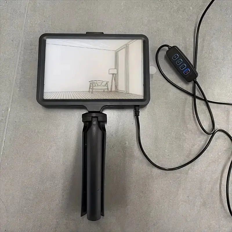 Glowing Art Photo Frame Light – Decorative Night Lamp for Bedroom, Desktop Painting Light, Unique Gift Idea for Home & Office – Energy-Efficient LED Gadget Xpres