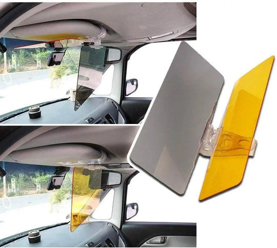 "HD Sun Visor for Foggy Weather – Day & Night Anti-Glare Car Visor | Universal Fit | UV Protection | Safe Driving in Pakistan" Gadget Xpres