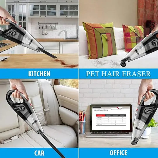 "Handheld Vacuum Cleaner Cordless – High Power Rechargeable Mini Vacuum for Home & Car Cleaning – Portable & Lightweight | Gadget Xpres" Gadget Xpres