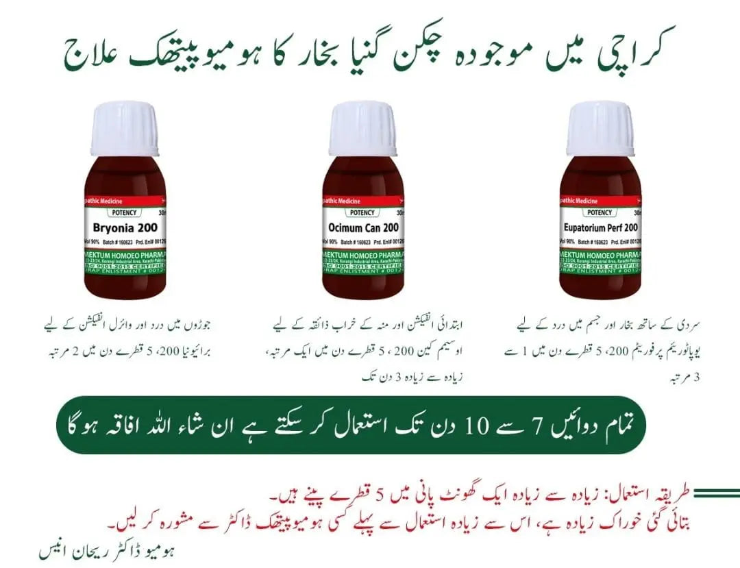 Homeopathic Treatment for the Current Chikungunya Fever* Gadget Xpres