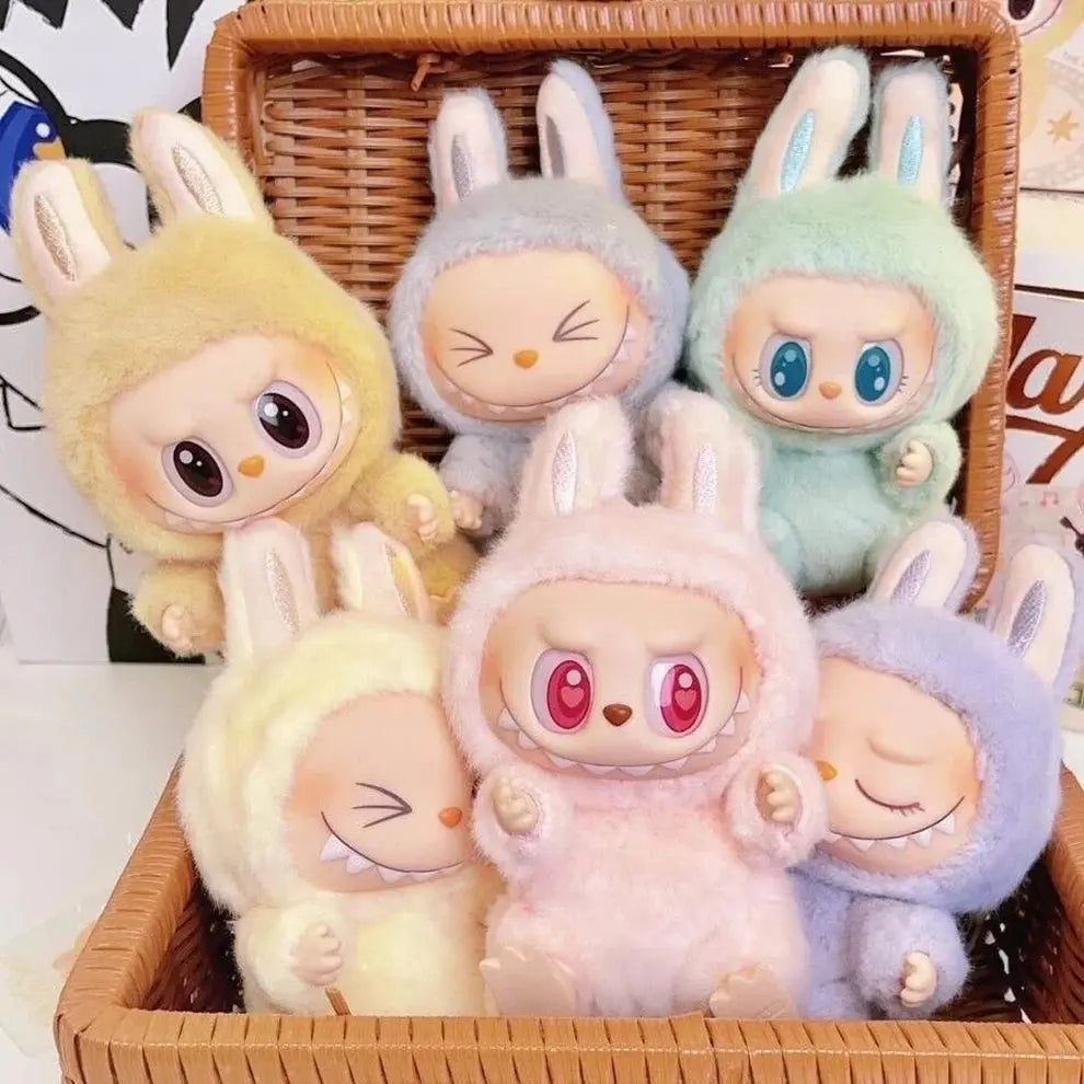 Labubu Doll 7inch - Soft Stuffed Plush Toy for Kids & Girls, Birthday Gift Idea (Random Color) Gadget Xpres