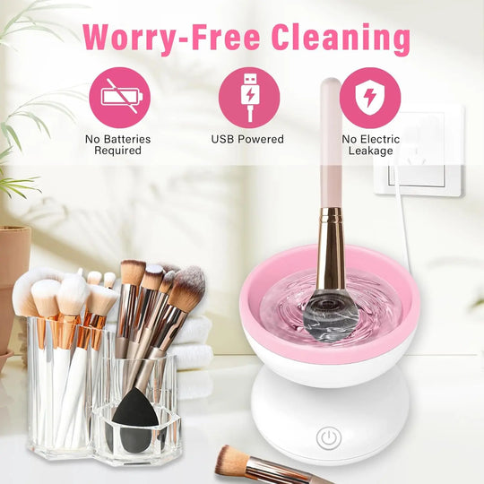 Makeup Brush Cleaner Machine, Electric Makeup Brush Cleaner(random color) Gadget Xpres