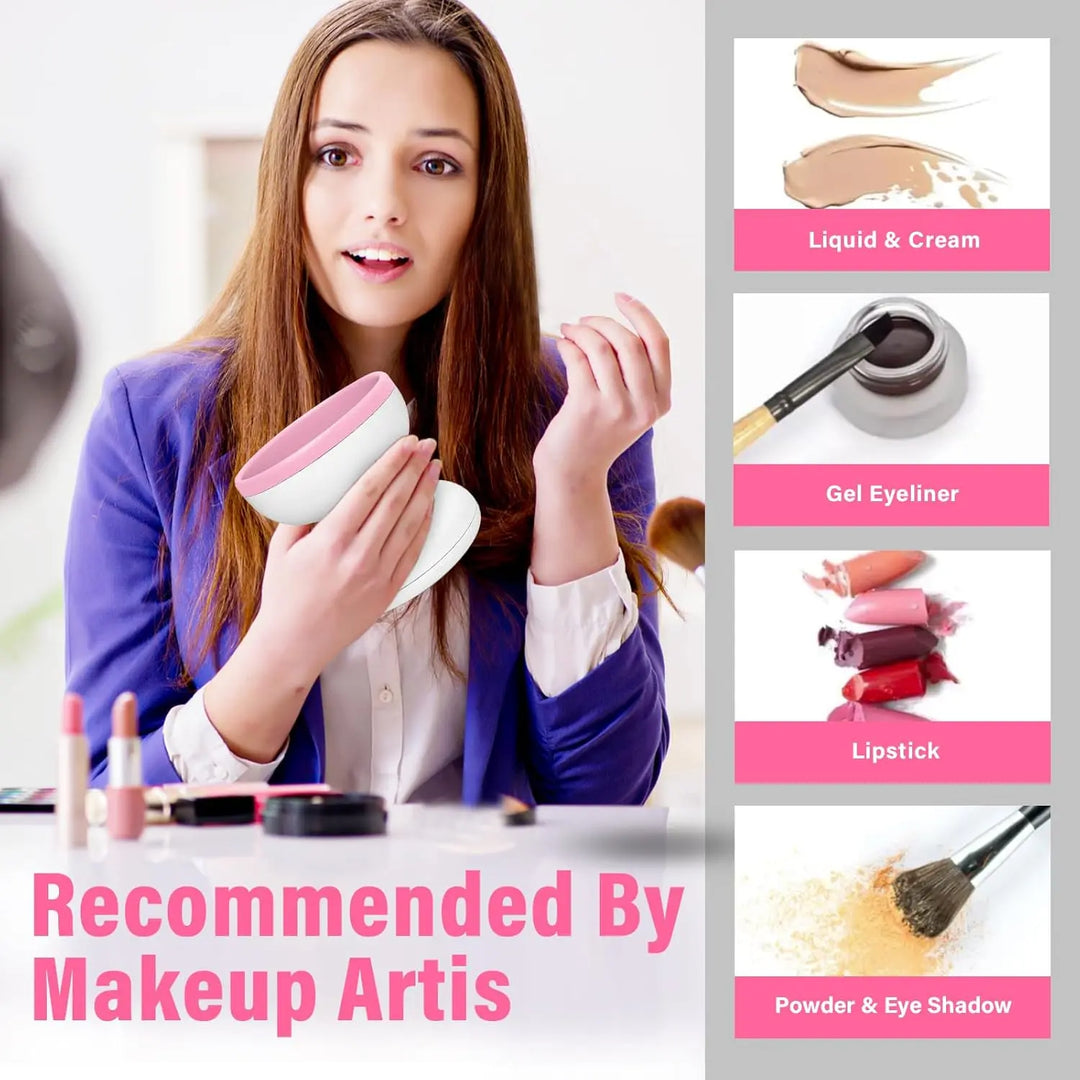 Makeup Brush Cleaner Machine, Electric Makeup Brush Cleaner(random color) Gadget Xpres