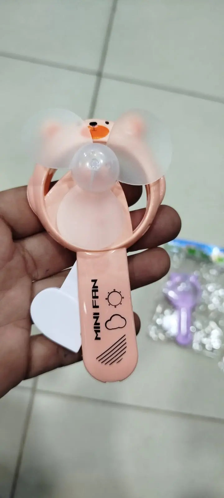 Manual Cute Summer Hand Fan - Portable, Ultra-Quiet Cooling Fan for Travel, Office, Room & Home Use Gadget Xpres