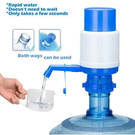 Manual Hand Press Pump Water Dispenser – Portable Drinking Water Pump for Bottles – Easy Use | Best for Home, School, Office in Pakistan Gadget Xpres