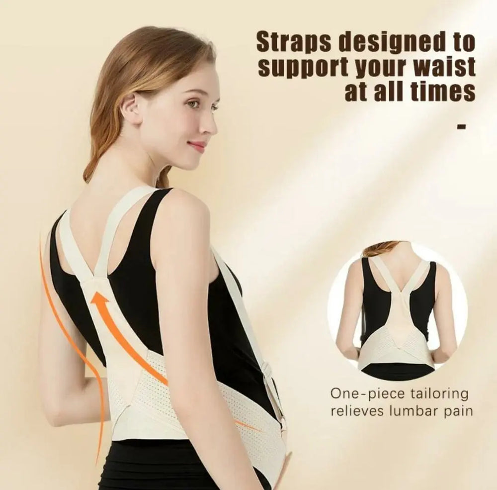 Maternity Belly Support Belt for Pregnant Women – Comfortable Waist & Back Pain Relief – Adjustable Pregnancy Belt (Premium Quality) Gadget Xpres