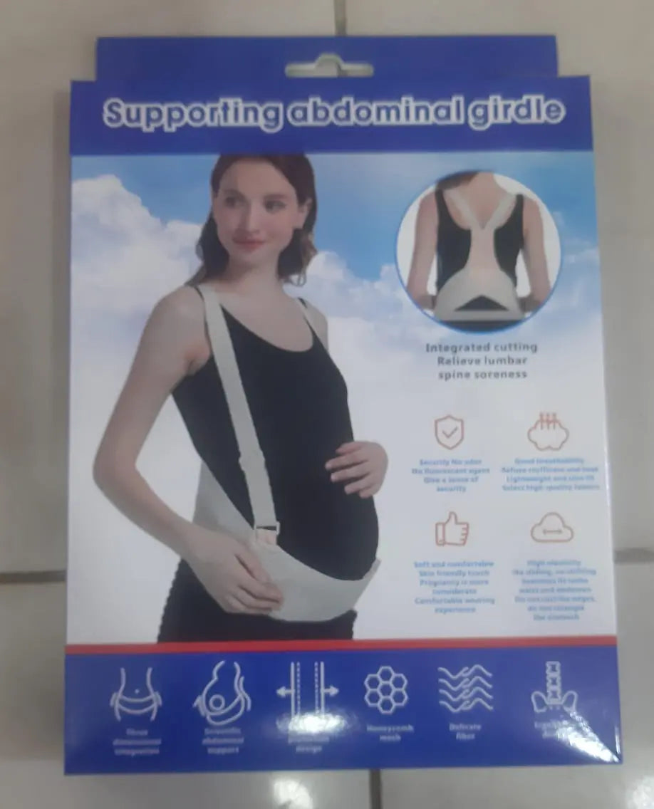 Maternity Belly Support Belt for Pregnant Women – Comfortable Waist & Back Pain Relief – Adjustable Pregnancy Belt (Premium Quality) Gadget Xpres