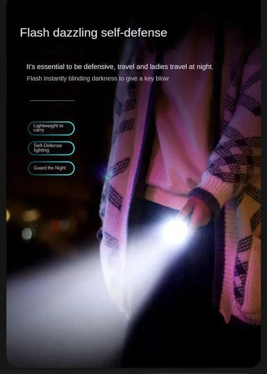 "Mini Super Power Flashlight – USB Rechargeable, Waterproof, Pocket Camping Light with Clip | Best Bright Torch for Home, Emergency & Outdoor Use" Gadget Xpres