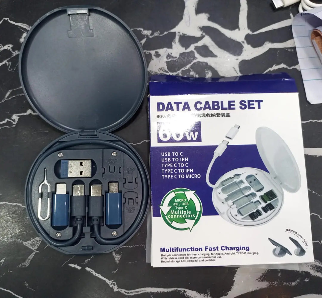 Multifunctional Data Cable Set 60W