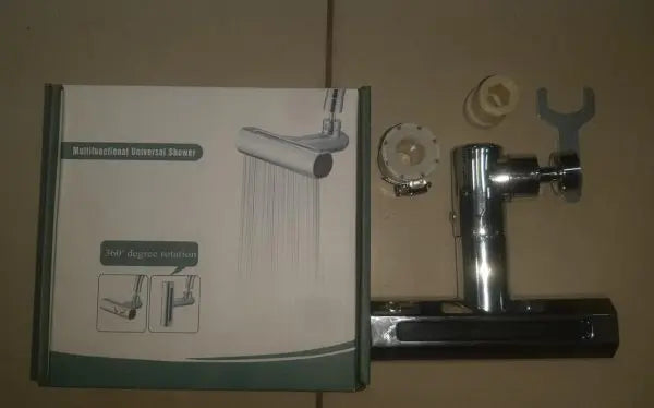 Multifunctional Kitchen Sink Faucet Extender – 4 Mode Waterfall Shower, Bubbler, Splash-Proof Tap Adapter for Basin – High Pressure (Pakistan) Gadget Xpres