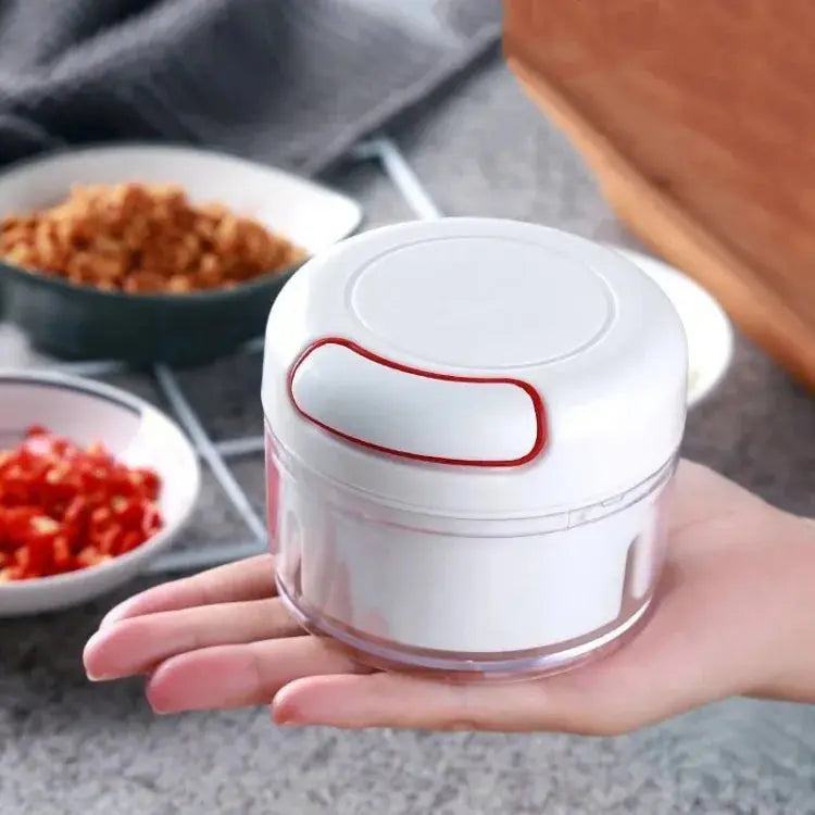 Multifunctional Manual Food Chopper – Mini Handheld Vegetable Grinder & Meat Cutter | Random Color – Ideal for Pakistani Kitchens Gadget Xpres