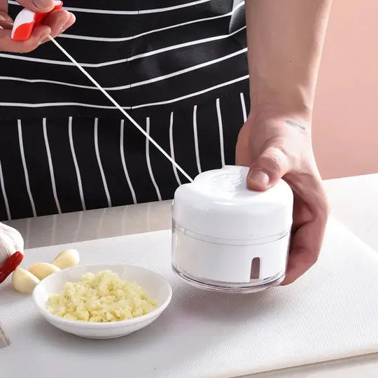 Multifunctional Manual Food Chopper – Mini Handheld Vegetable Grinder & Meat Cutter | Random Color – Ideal for Pakistani Kitchens Gadget Xpres