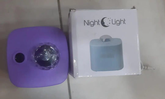 Ocean Light Projector for Bedroom – LED Star Galaxy Sky Wave Rotating Night Light (Random Color) – Kids & Adults Relaxation Mood Lamp Gadget Xpres