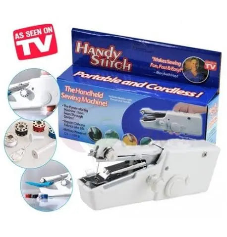 Portable Mini Sewing Machine – Handy Stitch | Compact, Lightweight | Home & Travel Use | Best for Clothes Repair (Pakistan) Gadget Xpres