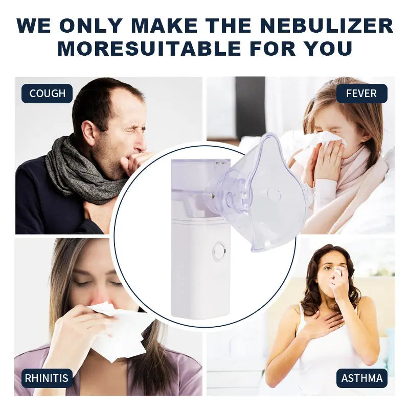 Portable Nebulizer For Asthma Inhaler Nebulizer Machine For Kids And Adults Medical Asthma Nebulizer Gadget Xpres