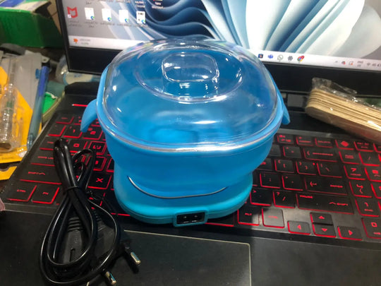 Portable Silicone Wax Warmer | Foldable Electric Wax Heater for Hair Removal | Travel-Friendly, Fast Heating (Random Color) – Gadget Xpres Gadget Xpres