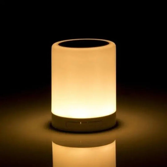 Portable Touch Lamp Bluetooth Speaker – Smart Night Light | Color Changing LED Desk Lamp for Bedroom, Kids, Gift – Rechargeable & Wireless | Best Price in Pakistan Gadget Xpres